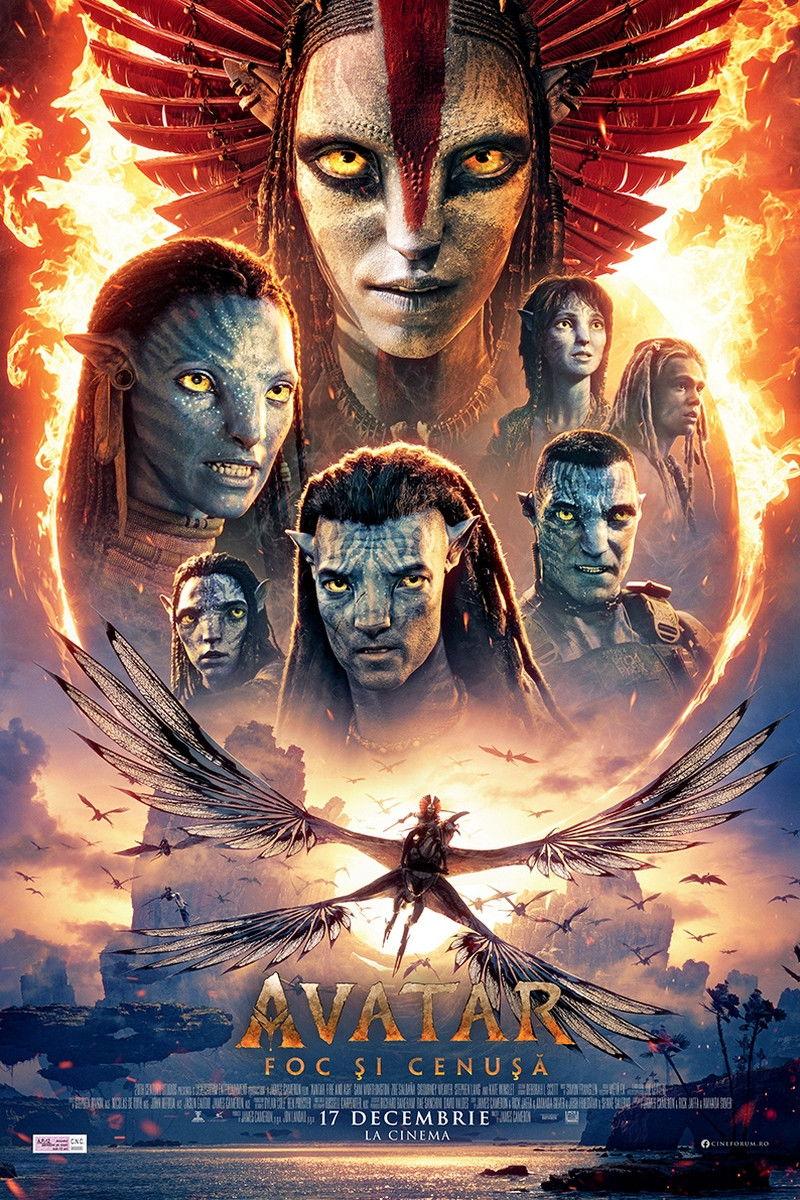 Poster of Avatar: Foc și cenușă